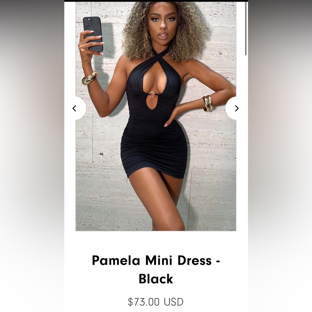 Babyboo Fashion Black mini dress in size xs